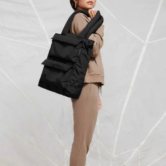 Dagne Dover Handbags - Dagne Dover Black Jemi Cargo Puff Tote